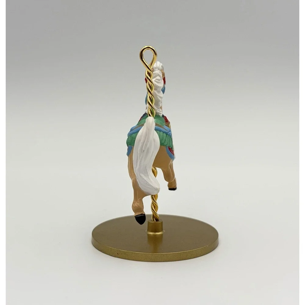 1989 Hallmark Keepsake Ornament Christmas Carousel Horse Ginger XPR9721 Vintage